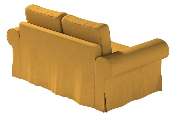 Potah na pohovku IKEA Backabro 2-místná, rozkládací barva žlutá látka pletený vzor