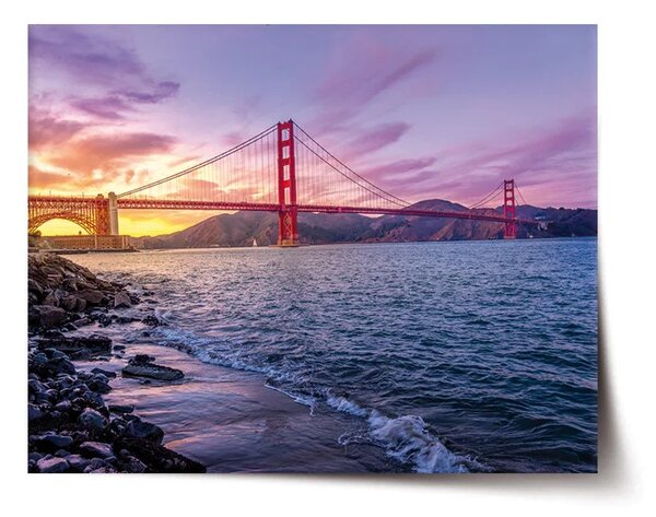 Sablio Plakát Golden Gate 5 - 60x40 cm
