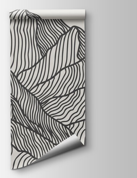 Fototapeta Černobílá kresba pohoří, Přírodní fototapety, Populární fototapety, w01214 - Tapeko.co.cz
