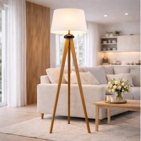 Stojací lampa AIDA 1xE27/60W/230V