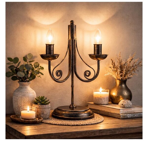Stolní lampa DONATO 2xE14/40W/230V