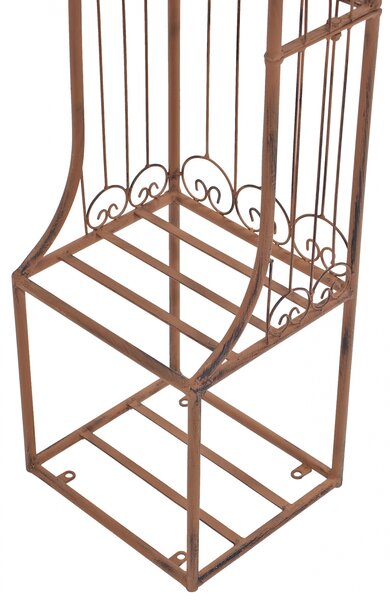 Oblouk na růže Allia - Hnědá antik