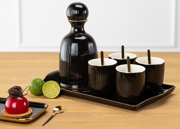 Keramická karafa Kendi Black 1,2l