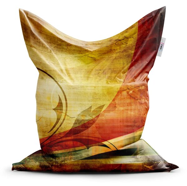 Sablio Sedací vak Classic Retro motiv - 150x100 cm