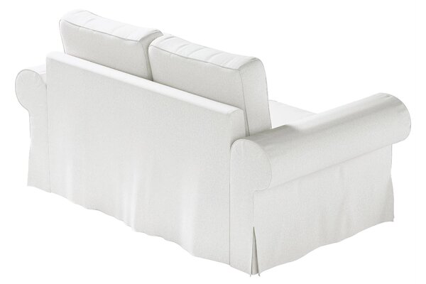 Potah na pohovku IKEA Backabro 2-místná, rozkládací barva krémová látka pletený vzor