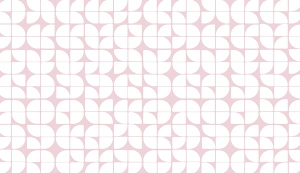 Fototapeta Vzor bílých a růžových kruhů, Abstraktní fototapety, Populární fototapety, w07907v1 - Tapeko.co.cz