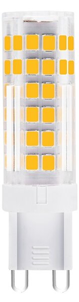 SOLIGHT LED žárovka čirá G9, 230V, 4,5W, 3000K, 400lm