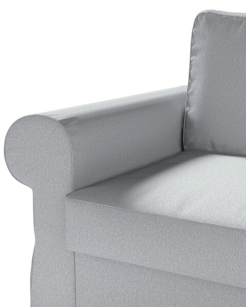 Potah na pohovku IKEA Backabro 2-místná, rozkládací barva šedá látka pletený vzor