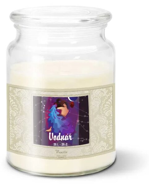 Sablio Svíčka Vodnář - 500 g