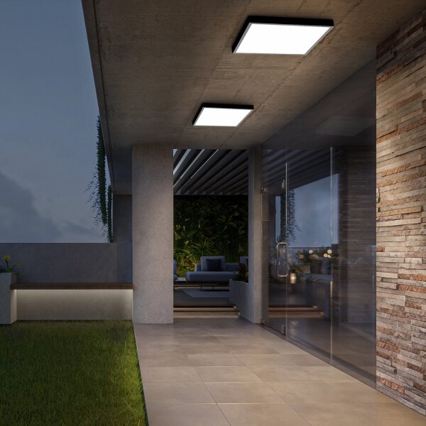 Brilagi-LED Stmívatelné koupelnové svítidlo FRAME SMART LED/50W/230V IP44 čer+DO