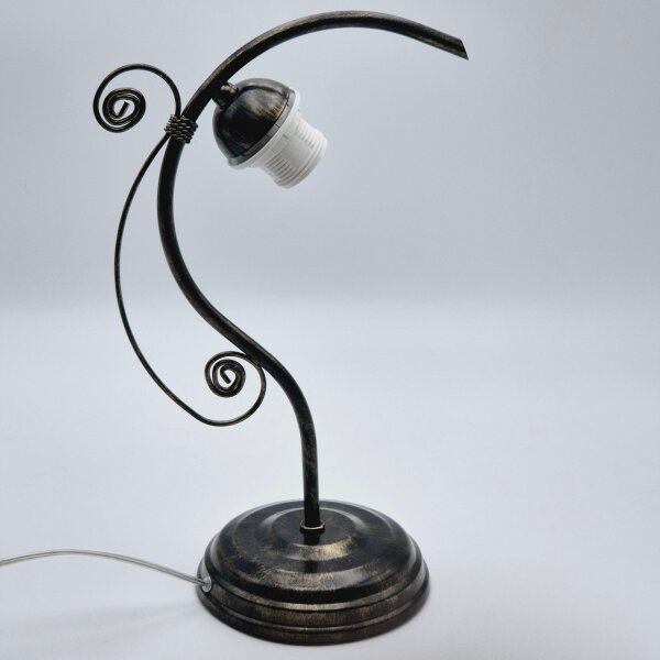 Stolní lampa RETRO II 1xE27/60W/230V černá patina