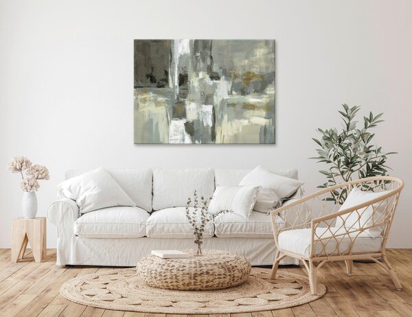 MALBA NA PLÁTNĚ, abstraktní, 135/100 cm Euroart - Obrazy na plátně