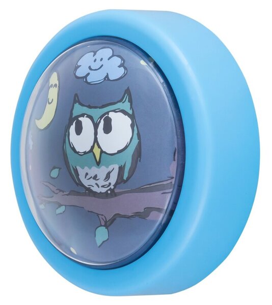Dětské LED svítidlo PUSH modrá