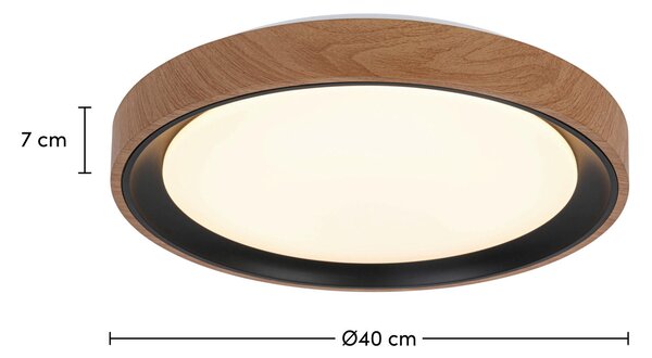 STROPNÍ SVÍTIDLO, 40/7 cm Novel - Online Only svítidla, Online Only
