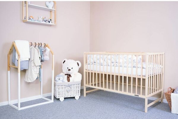 New Baby Dětská postýlka Basic, přírodní