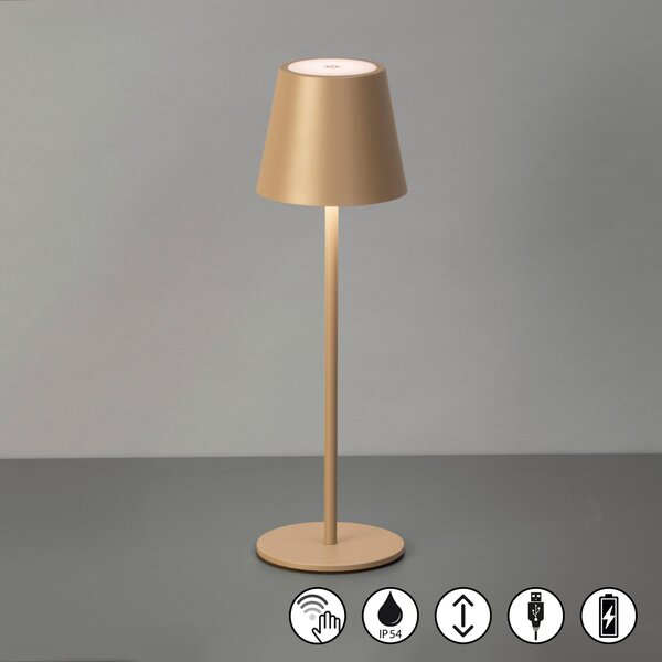 STOLNÍ LAMPA NA BATERIE 11/36,5 cm - Venkovní světla