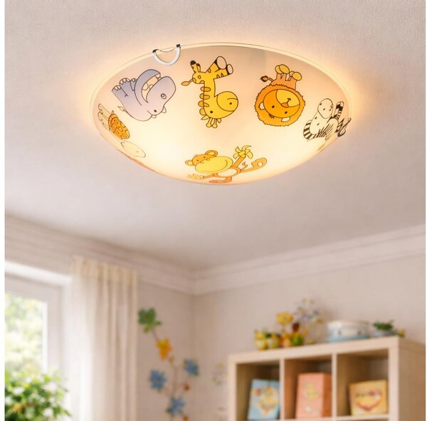 Globo 40607 - Dětské stropní svítidlo KIDDY 2xE27ILLU/60W/230V