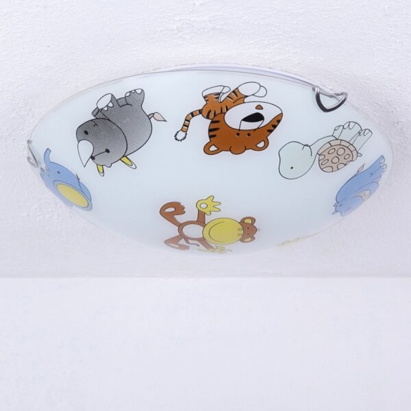 Globo 40607 - Dětské stropní svítidlo KIDDY 2xE27ILLU/60W/230V