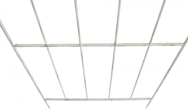 2x Mřížka na popínavé rostliny Paula - 180 x 85,5 cm - Bílá antik