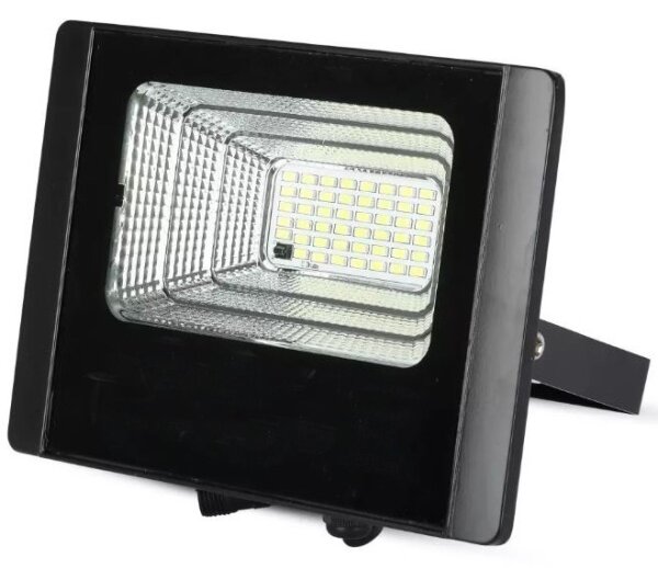 LED Stmívatelný solární reflektor LED/12W/3,2V 6000K IP65 + dálkové ovládání