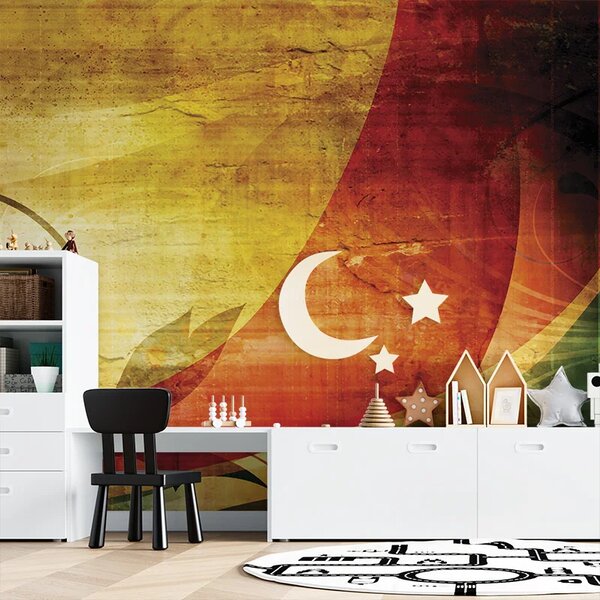 Sablio Tapeta Retro motiv - 125x75 cm