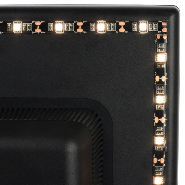 LED pásek RETLUX RLS 101 černá, 2x 50 cm