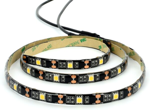 LED pásek RETLUX RLS 101 černá, 2x 50 cm