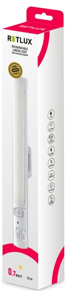 Podlinkové LED svítidlo RETLUX RLL 513 bílá, šířka 26 cm