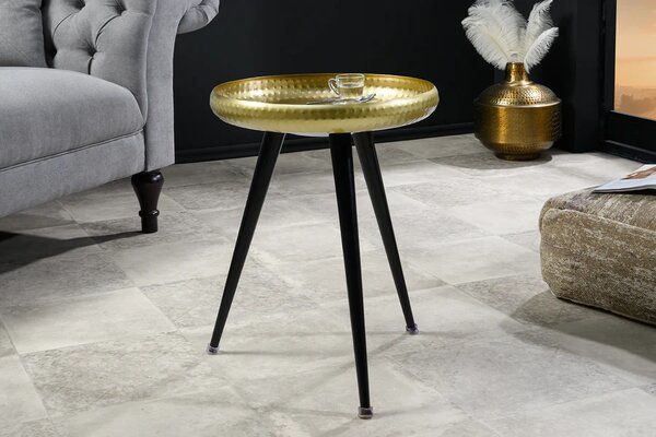 Odkládací stolek ORIENT 45 CM mosaz zlatá Nábytek | Doplňkový nábytek | Odkládací stolky