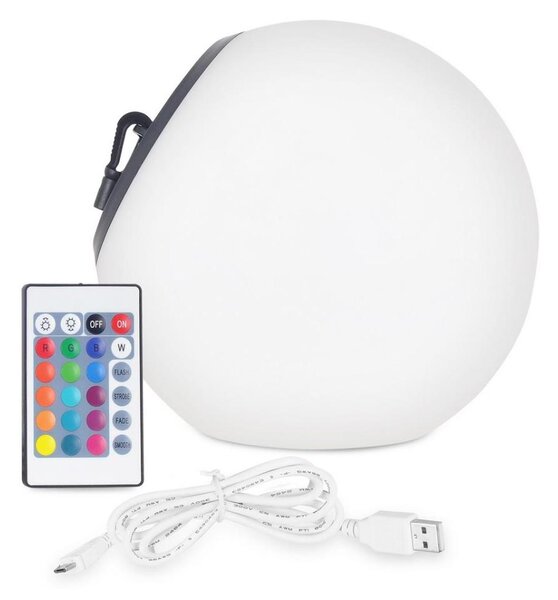 Top Light BALL RGB RC - LED RGB Stmívatelné solární svítidlo LED/1,2W/3,7V IP44