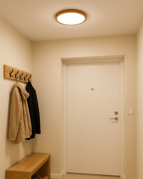 LED Stropní svítidlo LED/18W/230V 3000/4000/6500K pr. 23 cm béžová