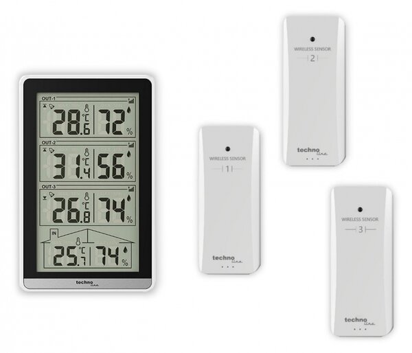 TechnoLine Digitální teploměr s vlhkoměrem WS 7060