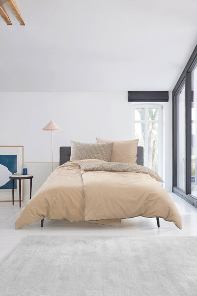 OBOUSTRANNÉ POVLEČENÍ, renforcé, šedohnědá, béžová, 135/200 cm Esprit - Online Only povlečení, Online Only
