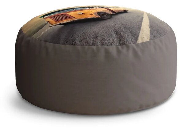 Sablio Taburet Circle Autobus veterán: 38x48 cm
