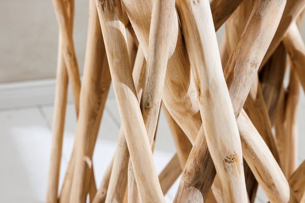 Odkládací stolek DRIFTWOOD 60 CM masiv teak Nábytek | Doplňkový nábytek | Odkládací stolky