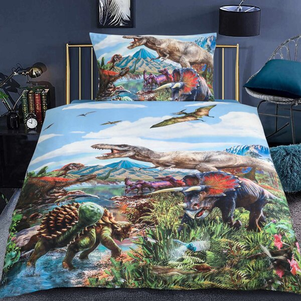 Povlečení 3D DINASOUŘI 70x90 cm a 140x200 cm