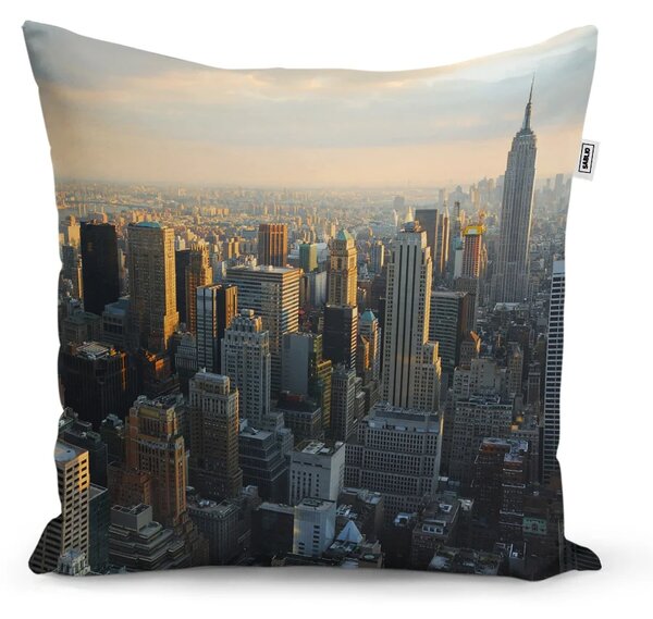 Sablio Polštář New York Skyline - 40x40 cm