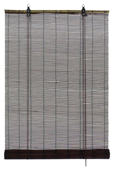 Bambusová roleta ČOKOLÁDA hnědá, 90x220 cm