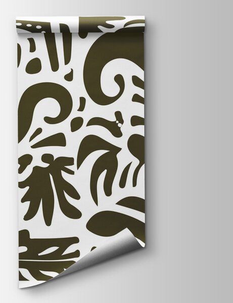 Fototapeta Vzor listů a větví, Designové fototapety na zeď, Populární fototapety, w08139v1 - Tapeko.co.cz