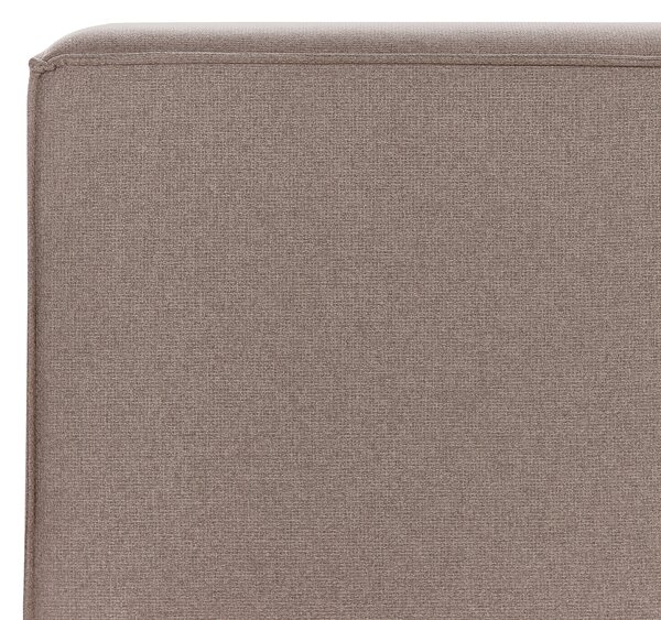 Postel Tkanina LINARDS 180 x 200 cm Taupe