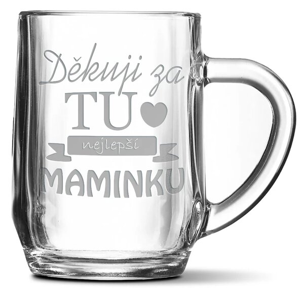 Sablio Půllitr Děkuju za tu nejlepší maminku: 0,5 l