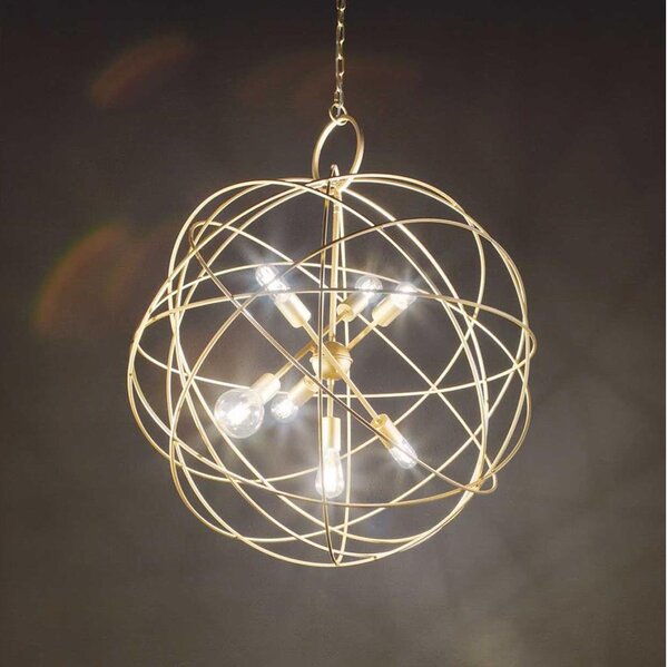 Ideal Lux - Lustr na řetězu KONSE 7xE27/60W/230V
