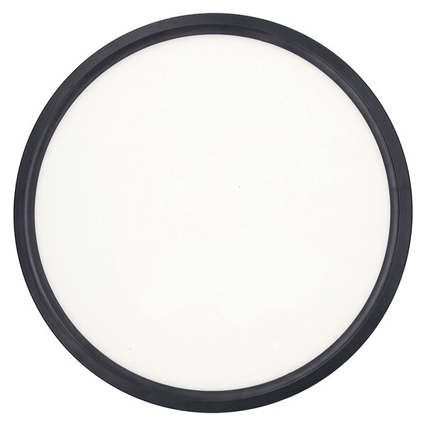 SOLIGHT LED osvětlení s dálkovým ovladačem Estela Black, 60W, 4500lm, 50cm, CCT