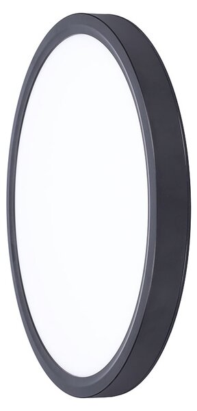 SOLIGHT LED osvětlení s dálkovým ovladačem Estela Black, 60W, 4500lm, 50cm, CCT