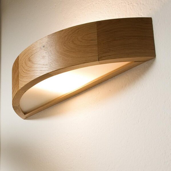 Nástěnné svítidlo OAK 1xE27/60W/230V dub