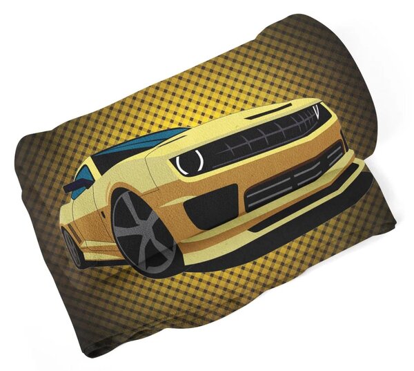 Sablio Deka Chevrolet Camaro Žlutá mřížka - 150x120 cm