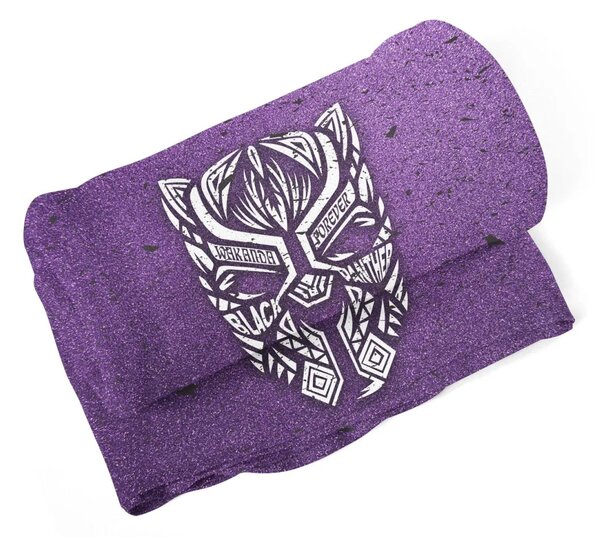 Sablio Deka BLACK PANTHER wakanda forever Bílý - 150x120 cm