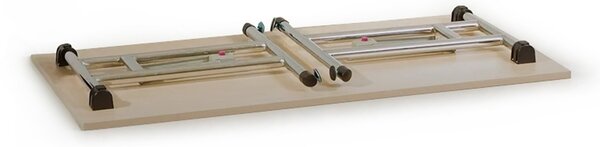 Skládací konferenční stůl FOLDING, 180x80 cm, třešeň