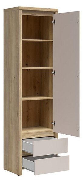 Regál Kaspian REG1D2S, dub mauvella/kašmír