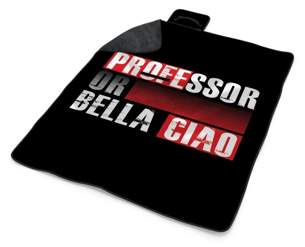 Sablio Plážová deka La Casa de Papel Professor or Bella Ciao motiv 3: 200x140 cm